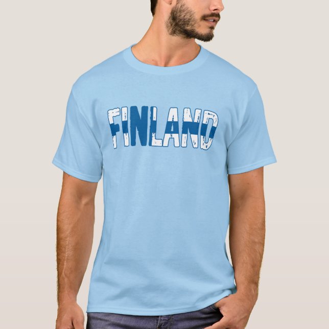 Finland Suomi T Shirt (Framsida)