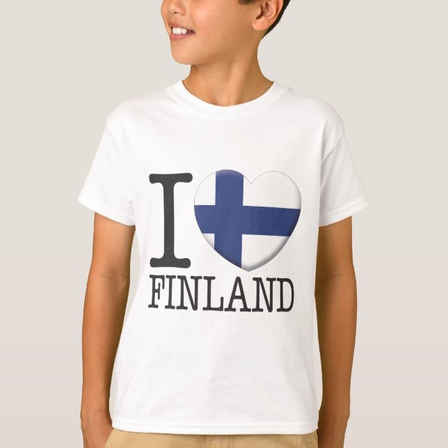 Finland T Shirt (Framsida)