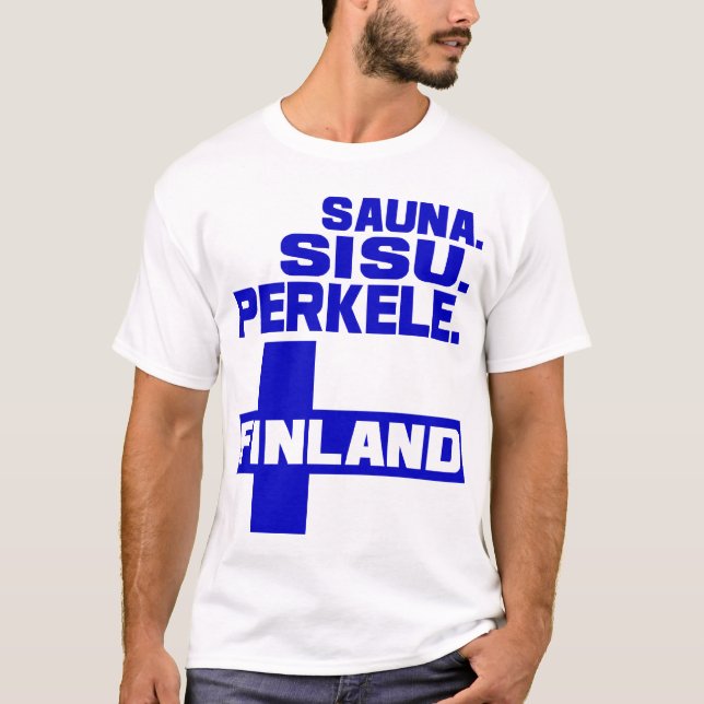 Finland T-tröja T-shirt (Framsida)