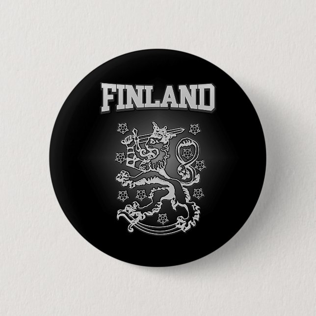 Finland vapensköld knapp (Framsida)