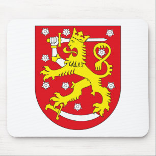 Finland vapensköld Mousepad Musmatta