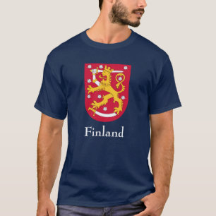Finland vapensköldskjorta tee