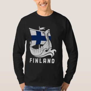 Finland Viking Finn Suomi Sisu Souven T Shirt