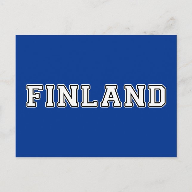 Finland Vykort (Framsida)