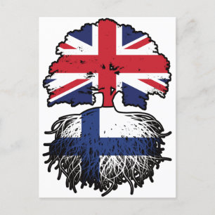 Finlands brittiska Storbritannien Storbritannien, Vykort