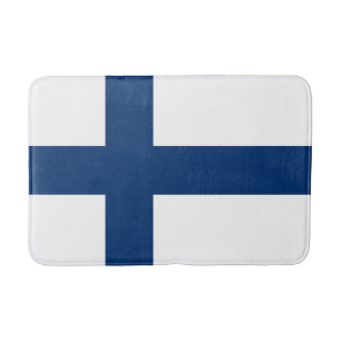 Finlands flagga badrumsmatta