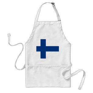 Finlands flagga förkläde
