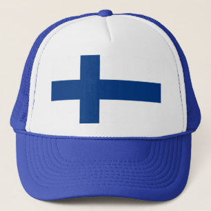 Finlands flagga keps