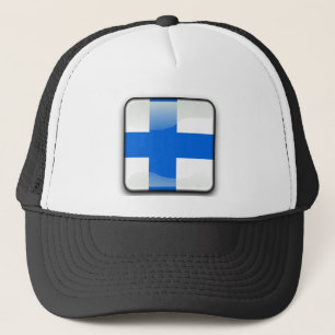 Finlands flagga keps
