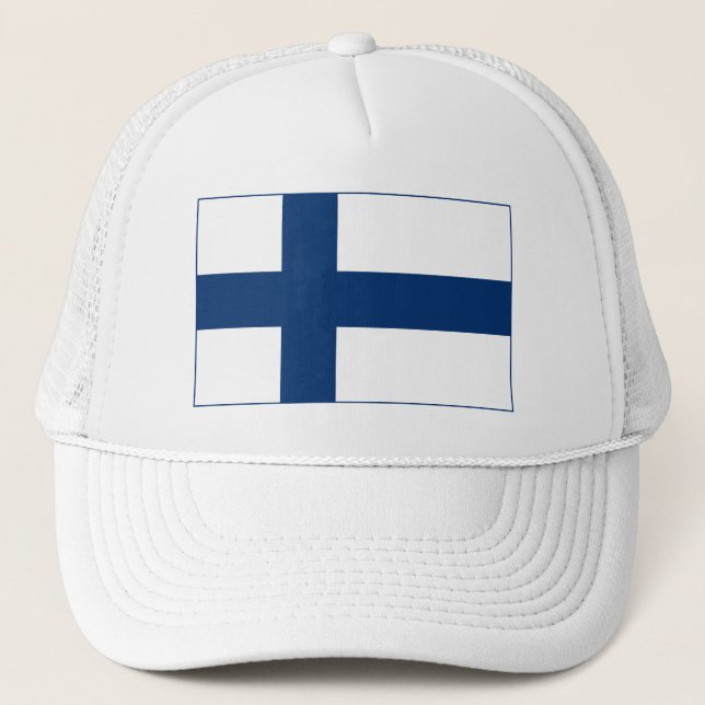 Finlands flagga keps (Framsida)