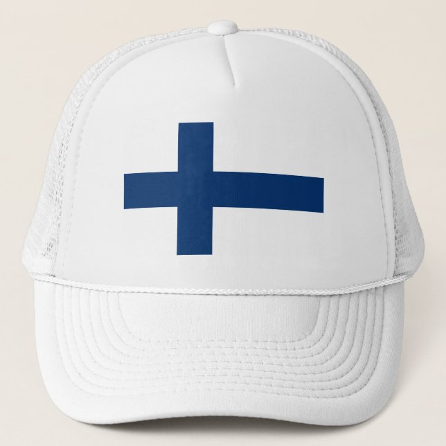 Finlands flagga keps (Framsida)