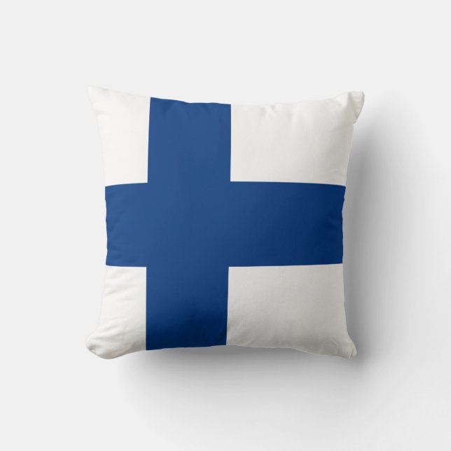 Finlands flagga kudde (Framsida)