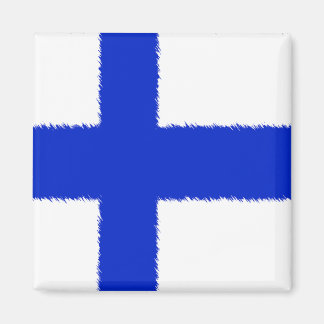 Finlands flagga magnet