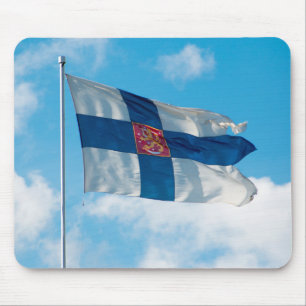Finlands flagga musmatta
