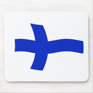 Finlands Flagga Musmatta