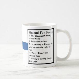 Finlands Flagga- och Roligtar Kaffemugg