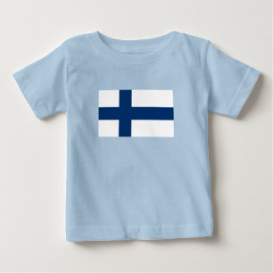 Finlands flagga t shirt