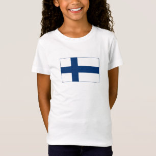 Finlands flagga t shirt