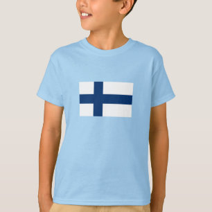 Finlands flagga t shirt