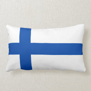 Finlands Flagga - The Flag of Finland Lumbarkudde