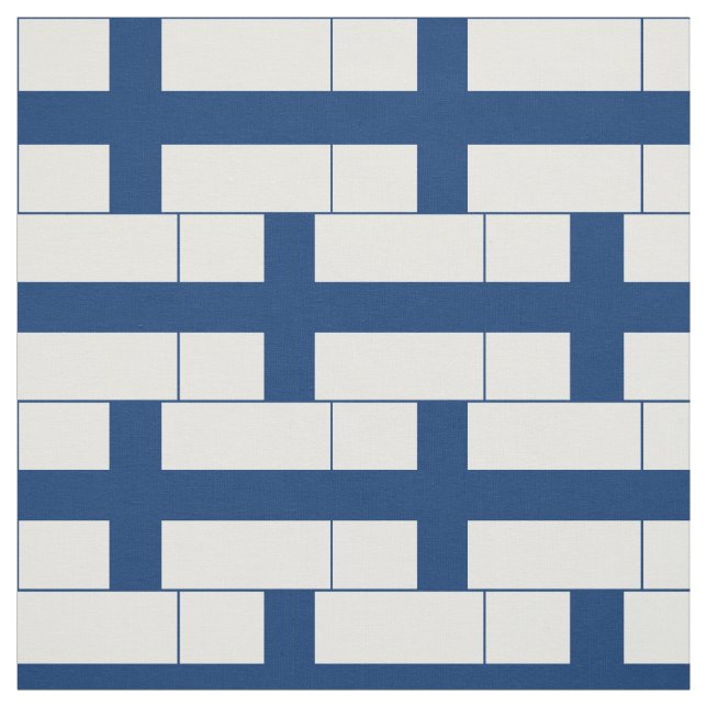 Finlands flagga tyg (Provkarta)