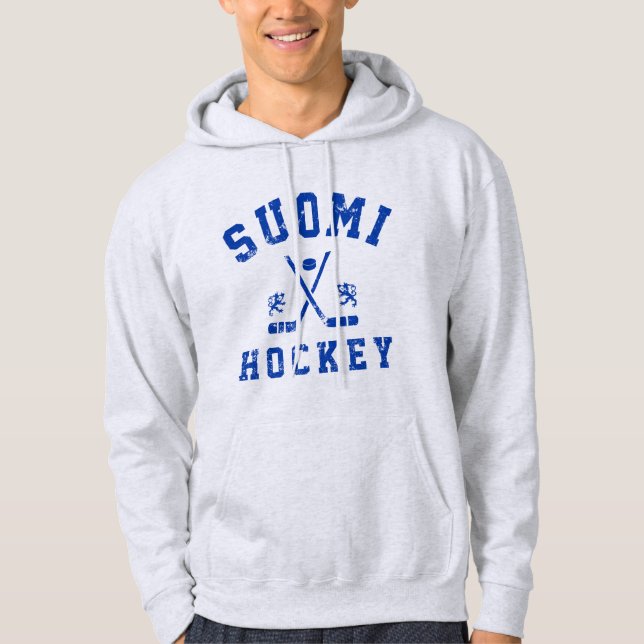 Finlands ishockey hoodie (Framsida)