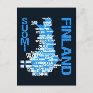 Finlands KARTA vykort