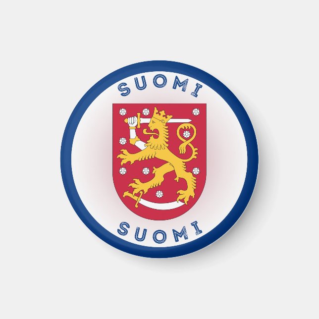 Finlands kulturarvssymbol magnet (Framsidan)