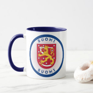 Finlands kulturarvssymbol mugg