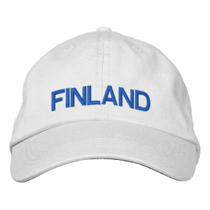 Finlands* Personlig justerbar höjd Broderad Keps