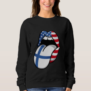Finlands rötter, halva Finland, USA, Finland T Shirt