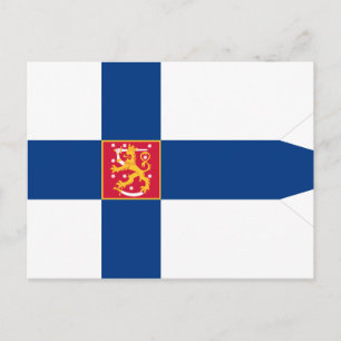 Finlands sjömansfartyg, Finlands flagga Vykort