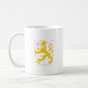 Finlands statsvapen kaffemugg