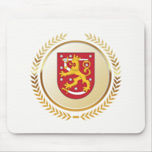 Finlands statsvapen musmatta