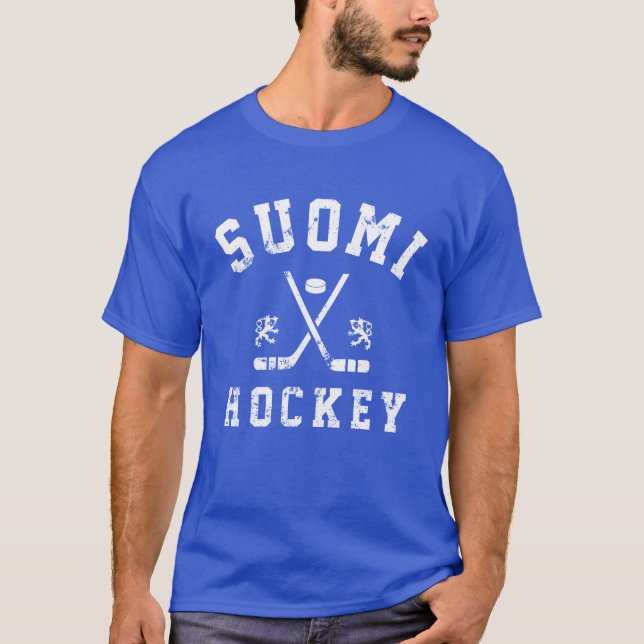 Finländsk ishockey t shirt (Framsida)
