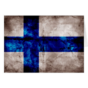 Finlandssvensk flagga OBS kort