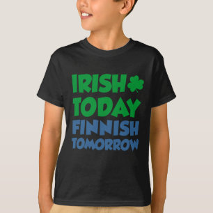 Finlandssvensk irländare i dag i morgon tee shirt