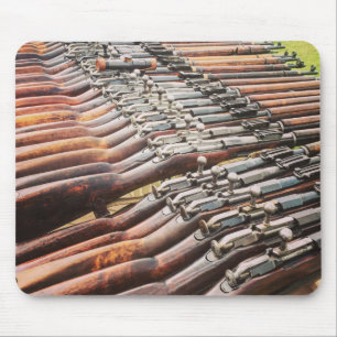 Finlandssvenska Mosin Nagant gevär Musmatta