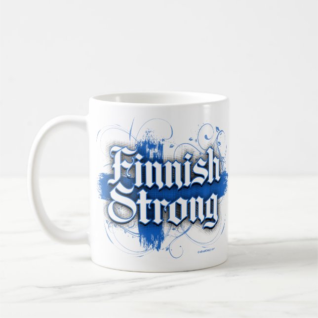 Finlandssvenskt starkt (Finland) Kaffemugg (Vänster)