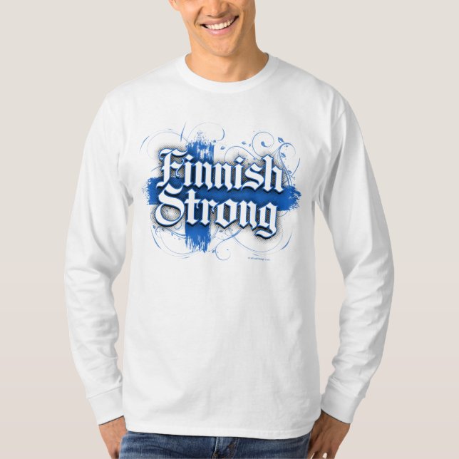 Finlandssvenskt starkt (Finland) Tee (Framsida)