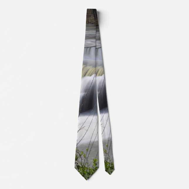 Finley Dam Waterfall Neck Tie Slips (Framsida)
