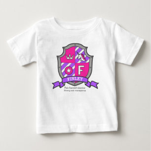 Finley namn betyder unicorn princess brev F T Shirt