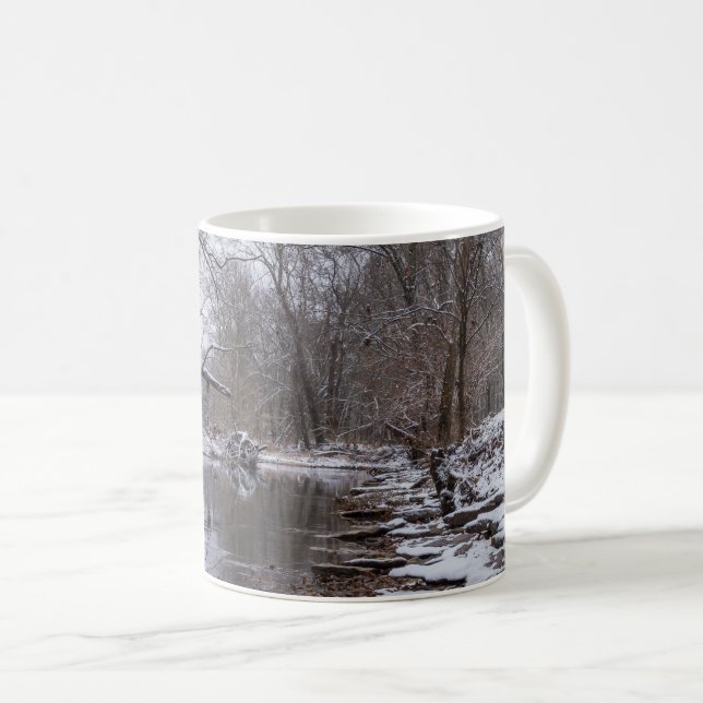 Finley Winter Snö Coffee Mugg (Framsida höger)