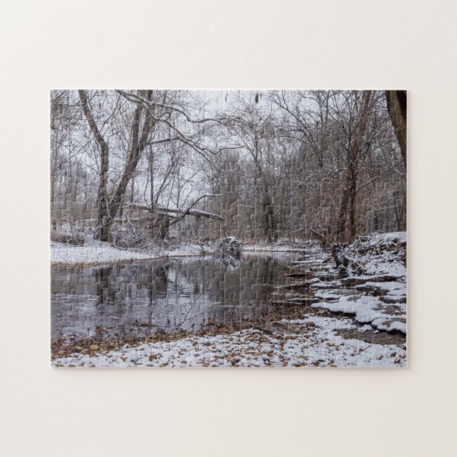 Finley Winter Snö Pussel (Horisontell)