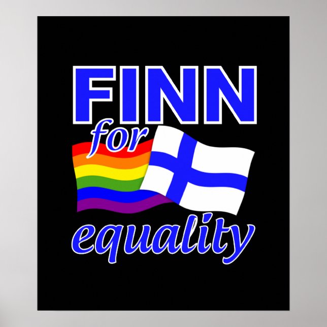 Finn 4 Jämställdhet poster (Framsidan)