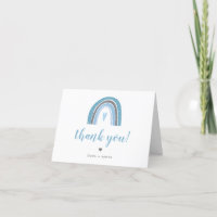 FINN | Dusty Blue Bohemian Boho Slate Rainbow
