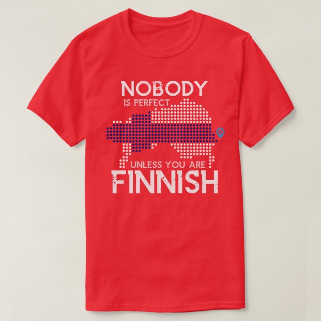 Finn Gift Idea Finland T Shirt (Design framsida)