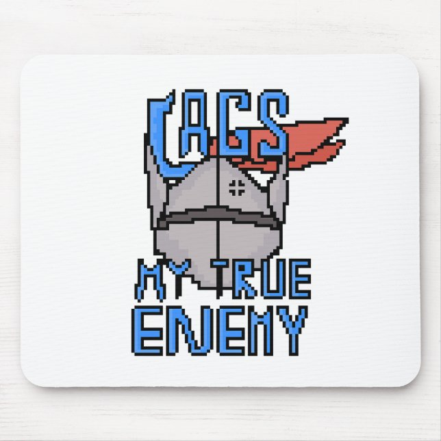 Finn the Pixel Knight – “Lags, My True Enemy” Musmatta (Framsidan)