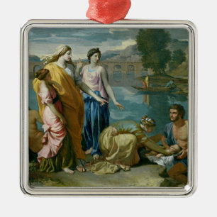 Finna av Moses, 1638 Julgransprydnad Metall
