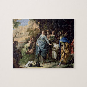 Finna av Moses, c.1650-56 (olja på kanfas) Pussel